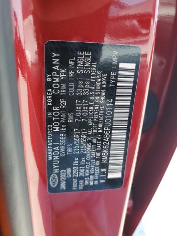 2023 HYUNDAI KONA SEL KM8K62AB6PU010114
