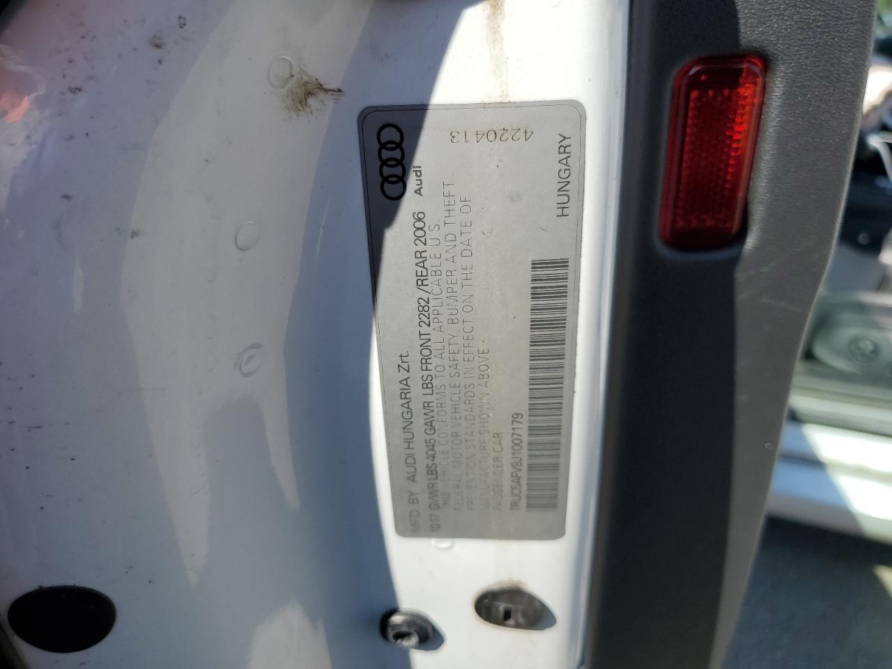 Lot #3302851904 2018 AUDI TT