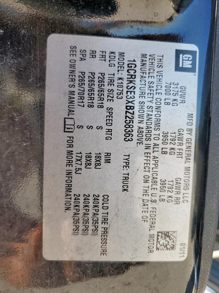 CHEVROLET SILVERADO K1500 LT