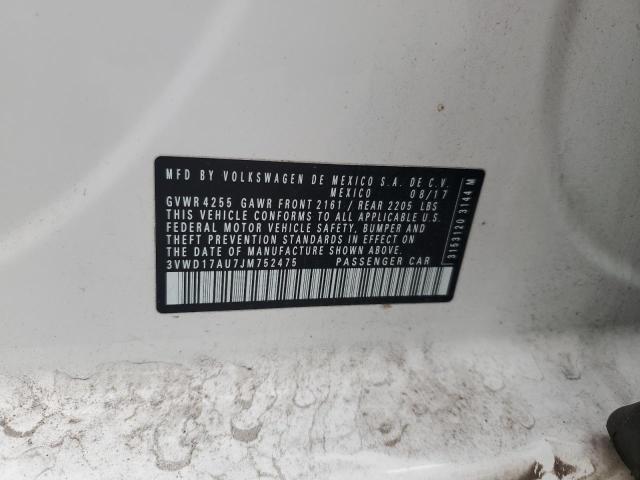 2018 VOLKSWAGEN GOLF SPORT - 3VWD17AU7JM752475