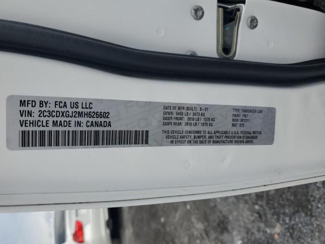 2021 DODGE CHARGER SC 2C3CDXGJ2MH626602