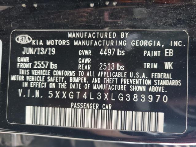 2020 KIA OPTIMA LX 5XXGT4L3XLG383970