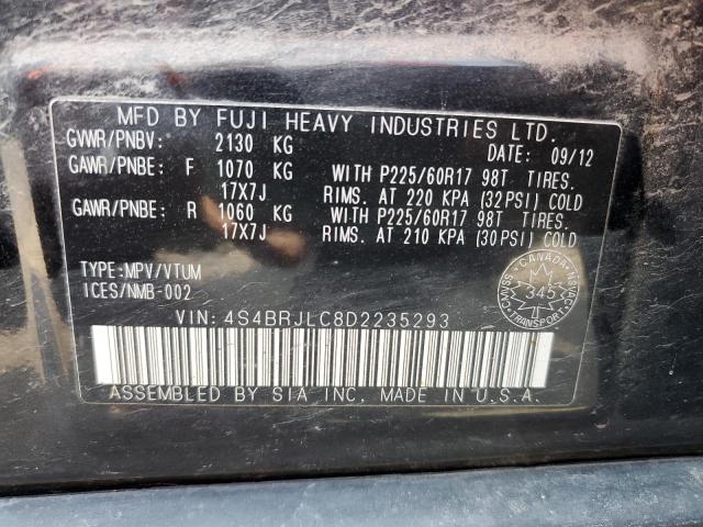 2013 SUBARU OUTBACK 3. - 4S4BRJLC8D2235293