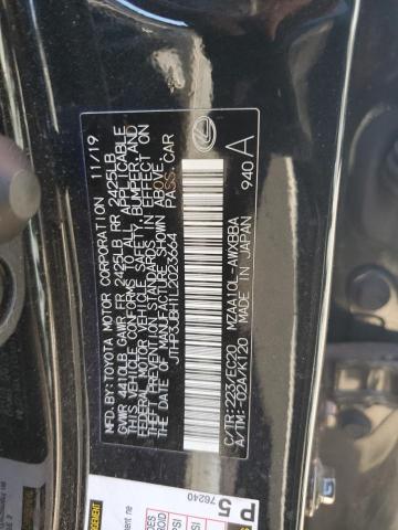 2020 LEXUS UX 200 JTHP3JBH1L2023664