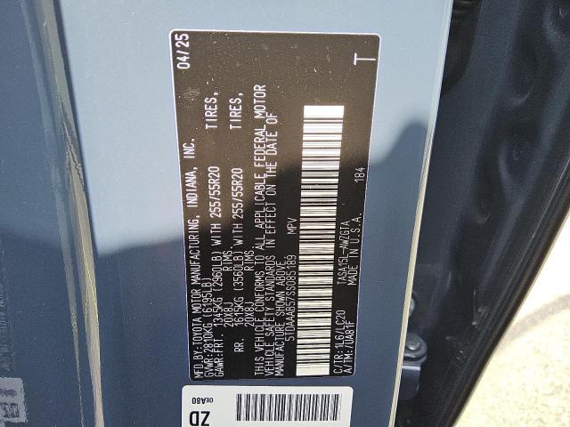 2025 TOYOTA GRAND HIGHLANDER LE #3308341034