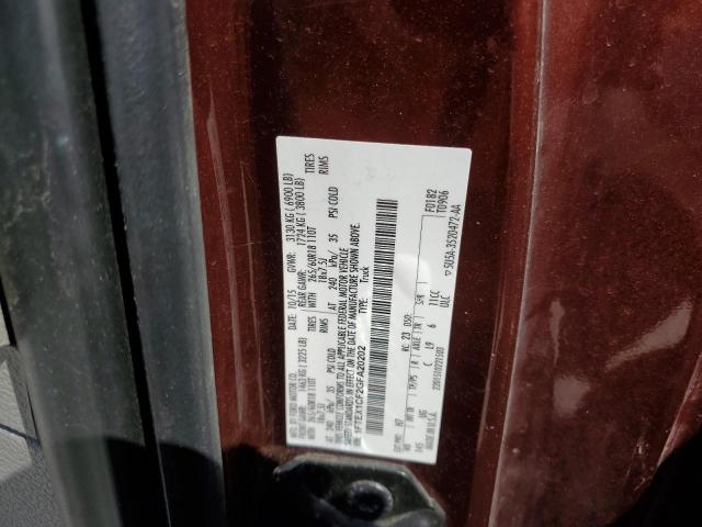 2016 FORD F150 SUPER CAB - 1FTEX1CF2GFA20202