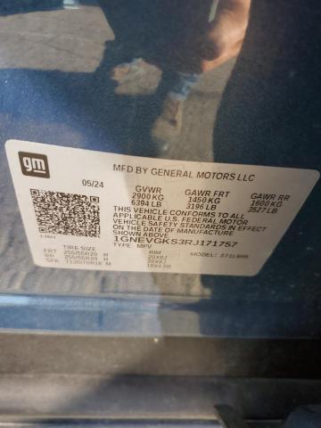 2024 CHEVROLET TRAVERSE L 1GNEVGKS3RJ171757