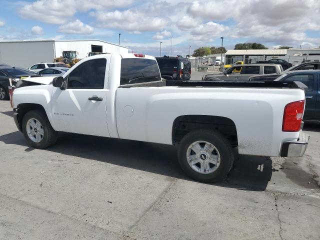 CHEVROLET SILVERADO C1500 2007 white  gas 1GCEC14C77E590220 photo #3