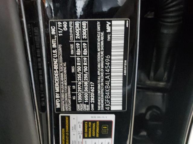 2020 MERCEDES-BENZ GLE 350 4M 4JGFB4KB4LA145496