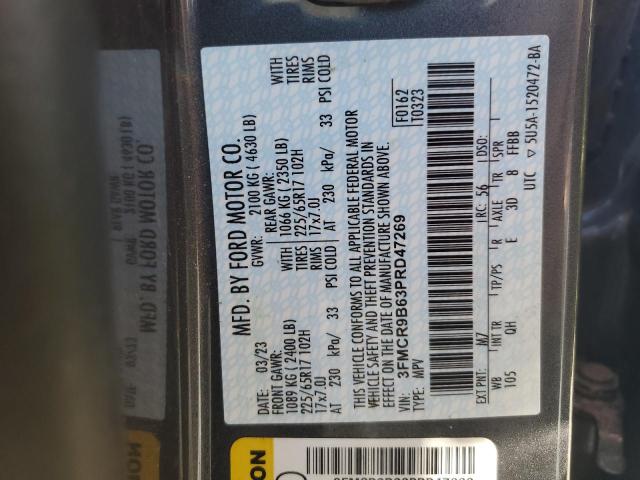 2023 FORD BRONCO SPORT BIG BEND 3FMCR9B63PRD47269