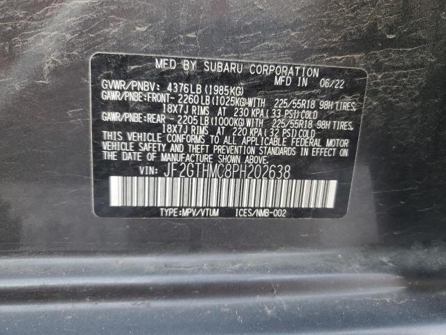 2023 SUBARU CROSSTREK JF2GTHMC8PH202638