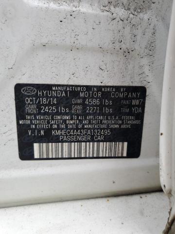 2015 HYUNDAI SONATA HYB KMHEC4A43FA132495