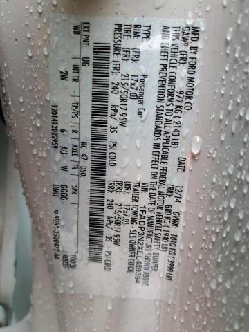 2014 FORD FOCUS TITA - 1FADP3N2XEL459394