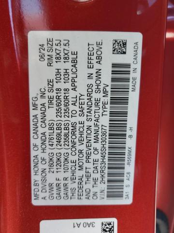 2025 HONDA CR-V EX 2HKRS3H45SH303677