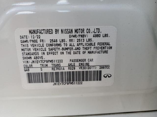 2023 INFINITI Q50 SENSORY JN1EV7CP9PM511222