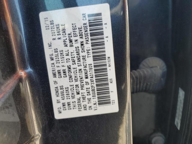 2015 ACURA TLX 19UUB2F3XFA017806