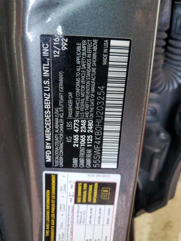 2017 MERCEDES-BENZ C 300 4MAT 55SWF4KB0HU203254