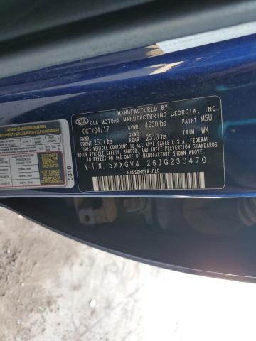 2018 KIA OPTIMA SXL 5XXGV4L26JG230470