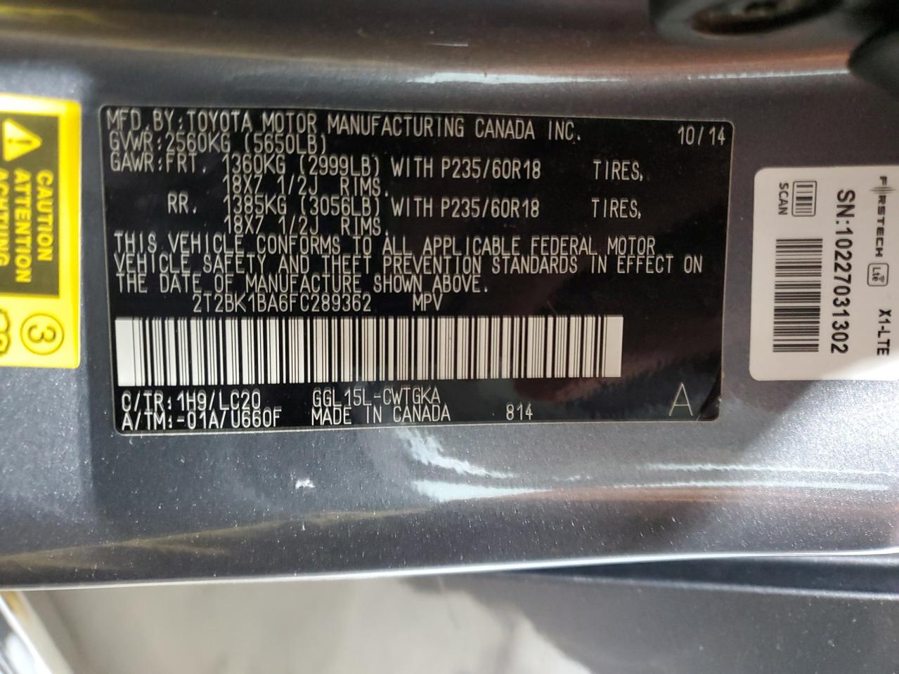 LEXUS RX 350 BASE
