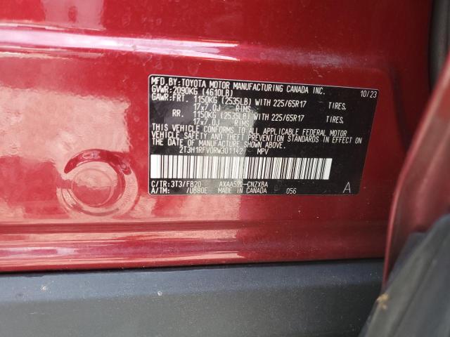 2024 TOYOTA RAV4 LE 2T3H1RFV0RW301142