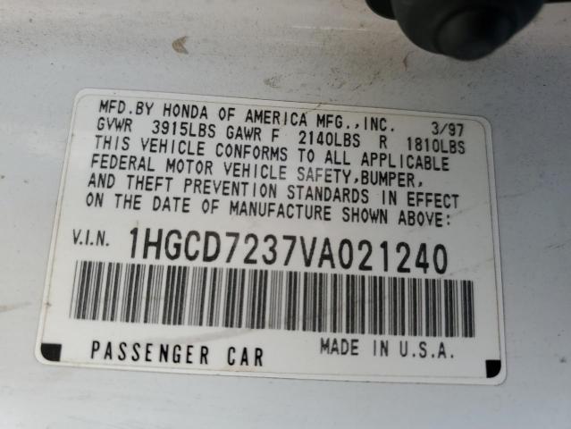 1997 HONDA ACCORD LX #3235942816