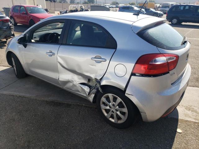 KIA RIO LX 2013 silver  gas KNADM5A38D6225603 photo #3