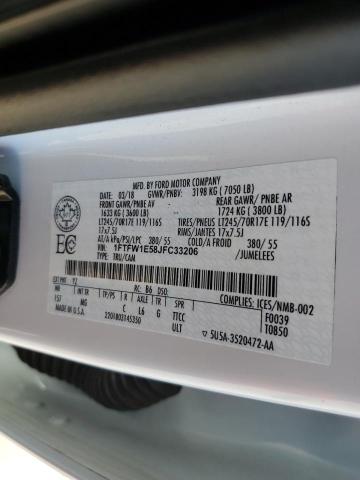 2018 FORD F150 SUPER #3304270942