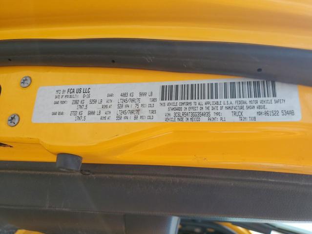 2016 RAM 2500 TRADESMAN 3C6LR5AT3GG354035
