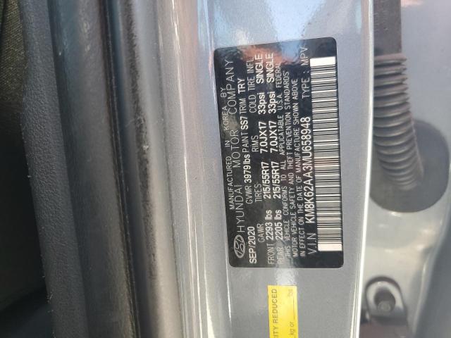 2021 HYUNDAI KONA SEL P #3303049620