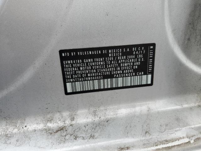 2017 VOLKSWAGEN GTI S 3VW5T7AU7HM060693