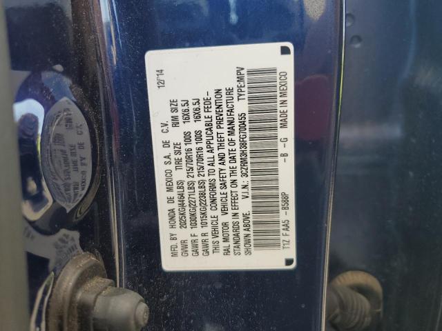 2015 HONDA CR-V LX 3CZRM3H38FG700455