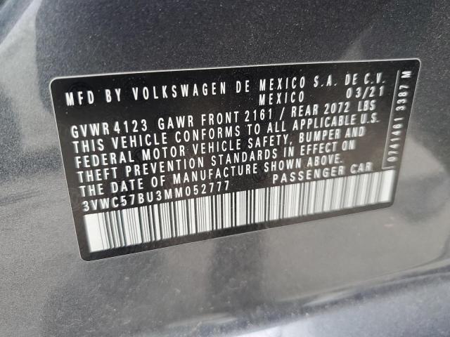 2021 VOLKSWAGEN JETTA S - 3VWC57BU3MM052777