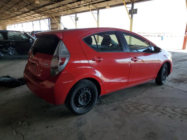 TOYOTA PRIUS C 2014 red  hybrid engine JTDKDTB34E1567089 photo #4