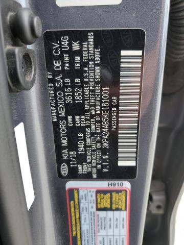 2019 KIA RIO S 3KPA24AB5KE181001