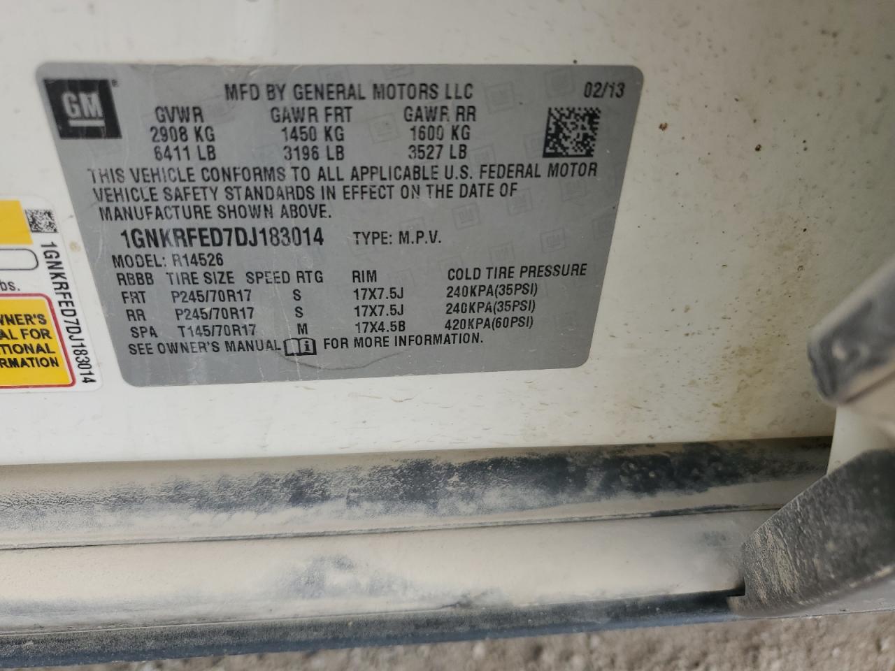 CHEVROLET TRAVERSE LS