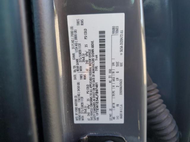 2020 FORD F150 SUPER - 1FTEW1E54LFB97481