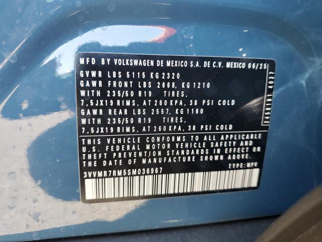2025 VOLKSWAGEN TIGUAN SE 3VVMR7RM5SM036967
