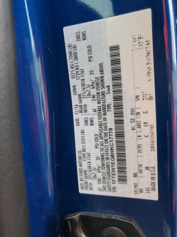 2017 FORD F150 SUPER #3290232205