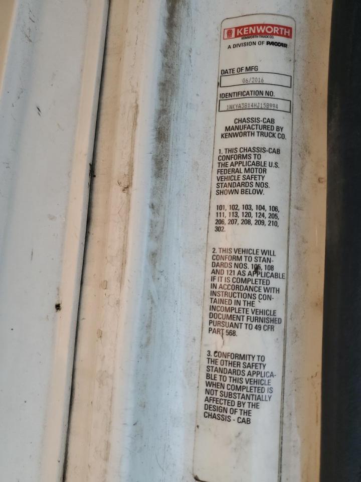 Lot #3253641972 2017 KENWORTH T680