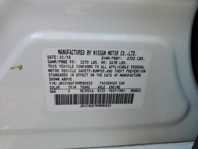 2015 INFINITI Q40 JN1CV6AP3FM580622