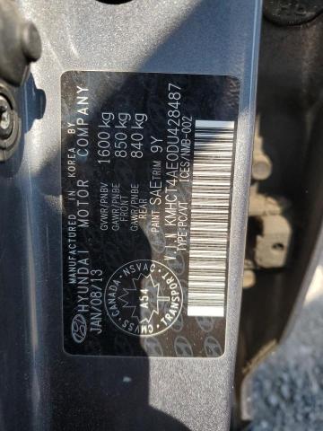 2013 HYUNDAI ACCENT GLS - KMHCT4AE0DU428487