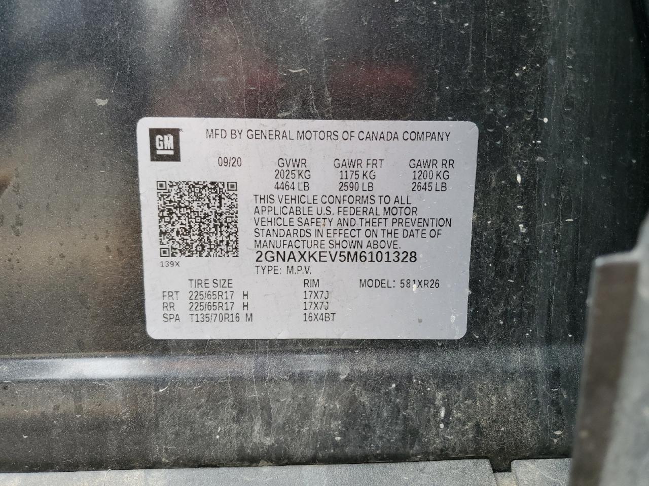 CHEVROLET EQUINOX LT