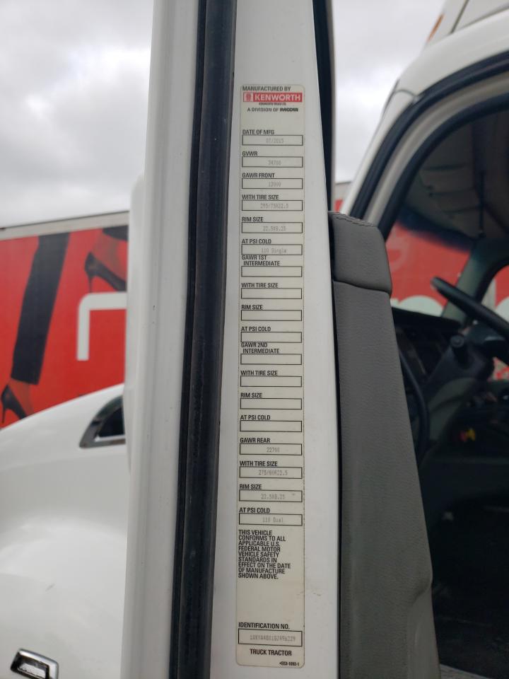 Lot #3267128134 2016 KENWORTH T680