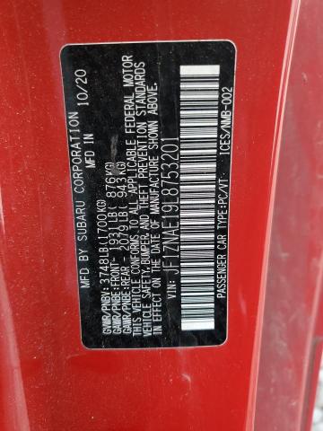 2020 TOYOTA 86 GT JF1ZNAE19L8753201