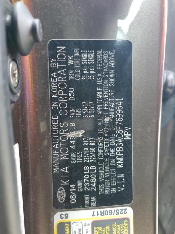 2015 KIA SPORTAGE L - KNDPB3AC8F7699641