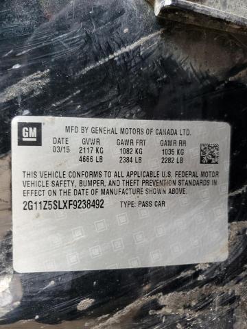 2015 CHEVROLET IMPALA LS 2G11Z5SLXF9238492