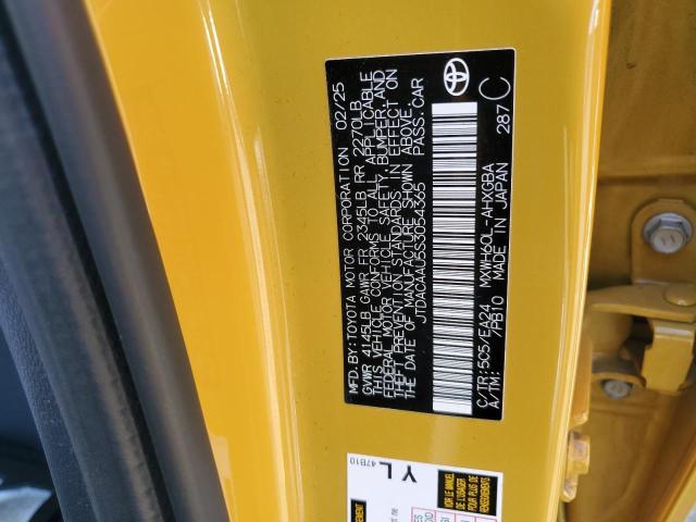 2025 TOYOTA PRIUS LE - JTDACAAU5S3054365