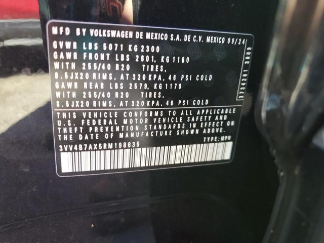 2024 VOLKSWAGEN TIGUAN SEL R-LINE BLACK 3VV4B7AX5RM198635