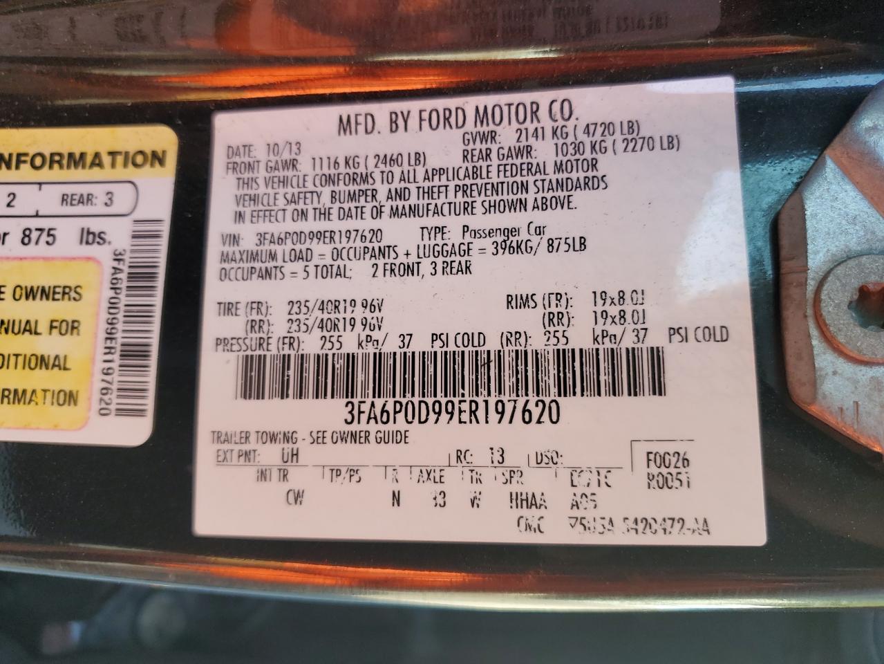 FORD FUSION TITANIUM