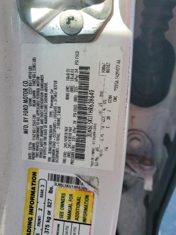 2017 LINCOLN MKZ HYBRID 3LN6L5KU1HR638649